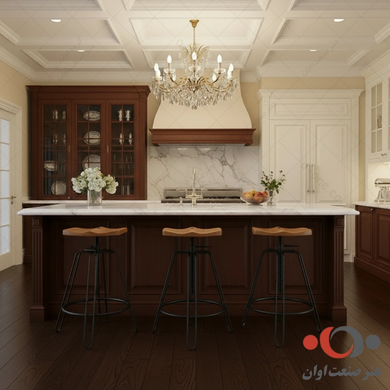 صندلی اپن زیمر پلاس چوبی