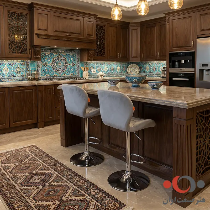 صندلی اپن لارا پارچه ای