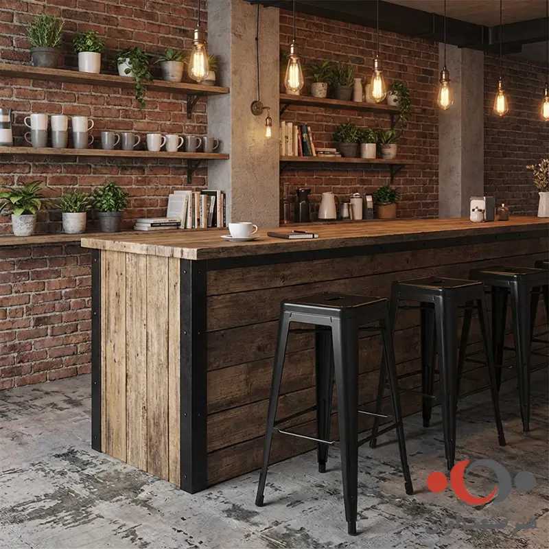 صندلی اپن تولیکس بدون پشتی رنگ مشکی