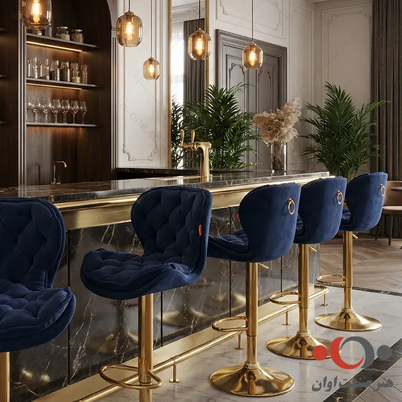 صندلی اپن لارا پلاس طلائی