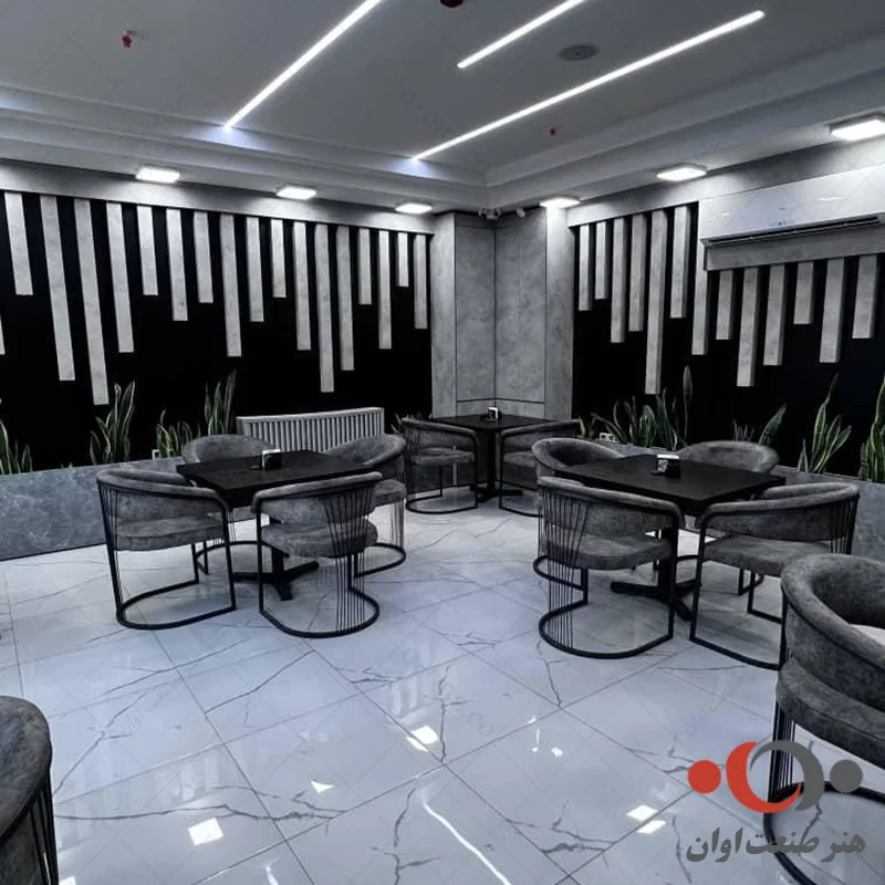 صندلی رستورانی آلیسون بدنه مشکی