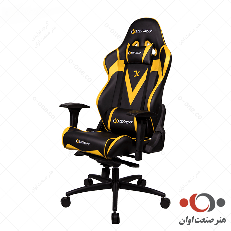صندلی گیم ایکس اینفینیتی XINFINITY رنگ زرد