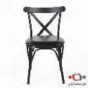 صندلی تونت تشک دار رنگ مشکی