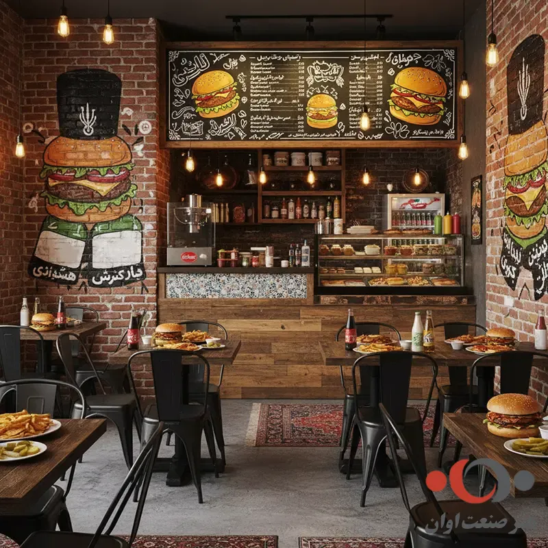 صندلی غذاخوری تولیکس مشکی