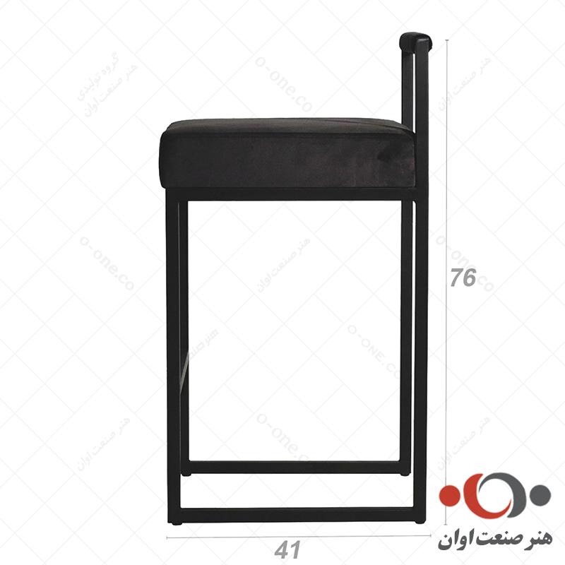 ابعاد صندلی کانتر آتوسا