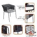 ویژگی های صندلی رستورانی درسا