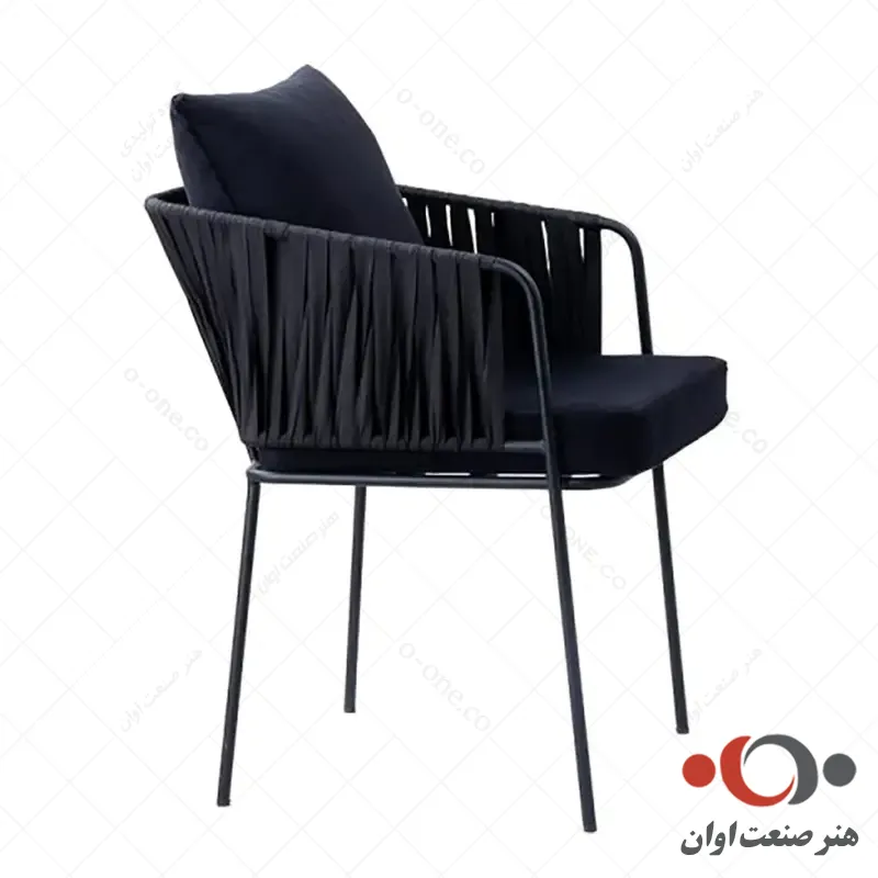 صندلی درسا پارچه مشکی