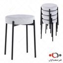 صندلی پاف دلوین بدون پشتی