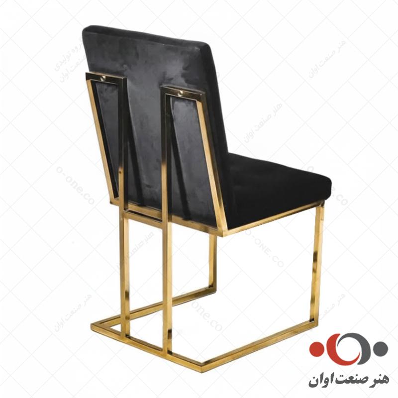 صندلی ملینا پارچه مشکی