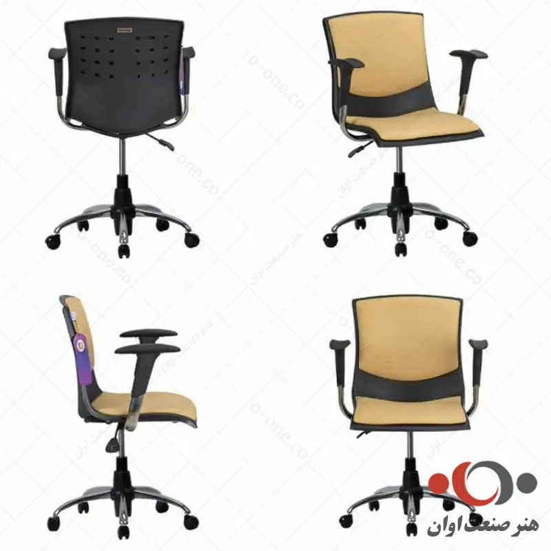 صندلی گردان هیما دسته دار